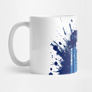 Tardis Graffiti Mug